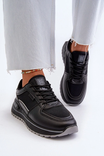Sneakersy Damskie Big Star NN274A090 Czarne