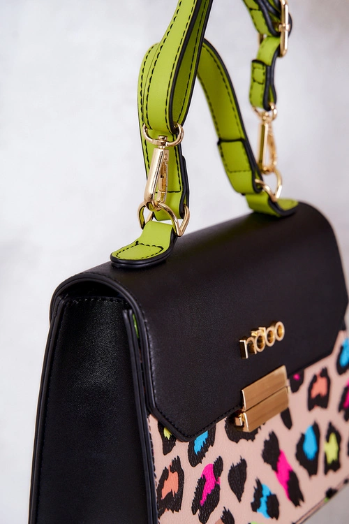 Torebka Kuferek NOBO M1470-CM15 Czarno-Beżowa