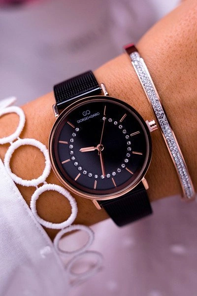 Damski Zegarek Giorgio & Dario Czarny Lonia