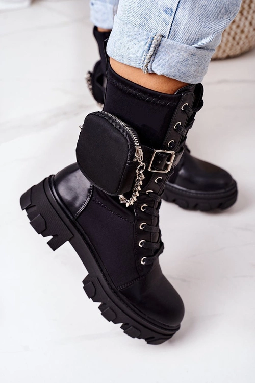 Ocieplane Workery Z Nerką Czarne Look At Me