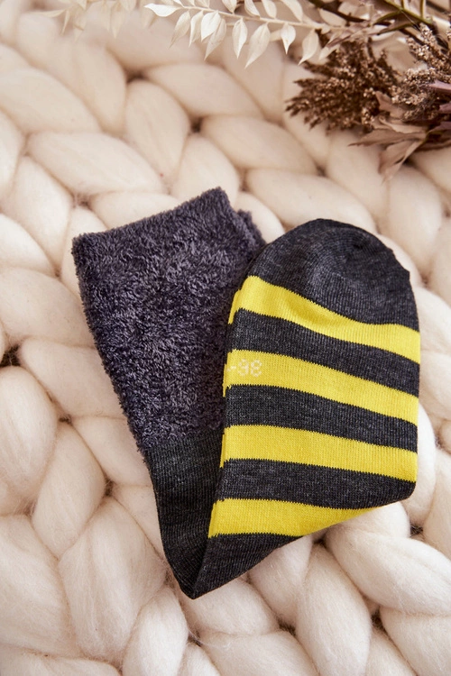 Klasyczne Damskie Skarpety W Paski 5-Pak Multikolor