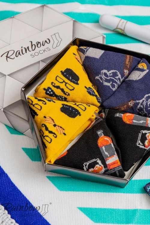 Skarpetki Rainbow Socks Gentleman 3 Pary