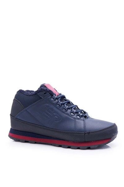 Trekkingowe Męskie Buty Wysokie Outdoor Granatowe Noriginals