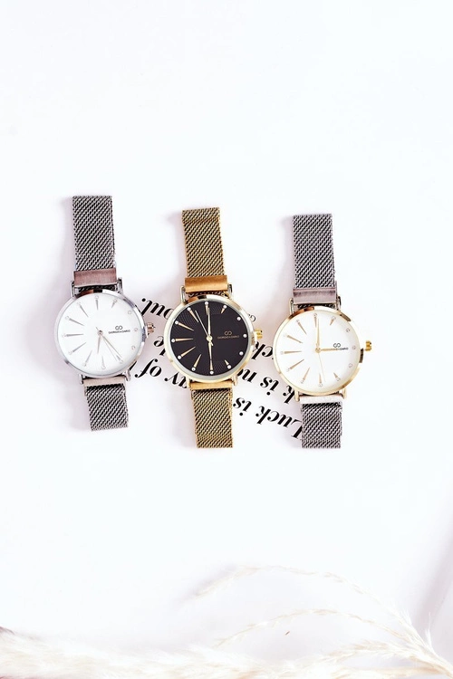 Zegarek Na Bransolecie Mesh Giorgio&Dario Srebrny