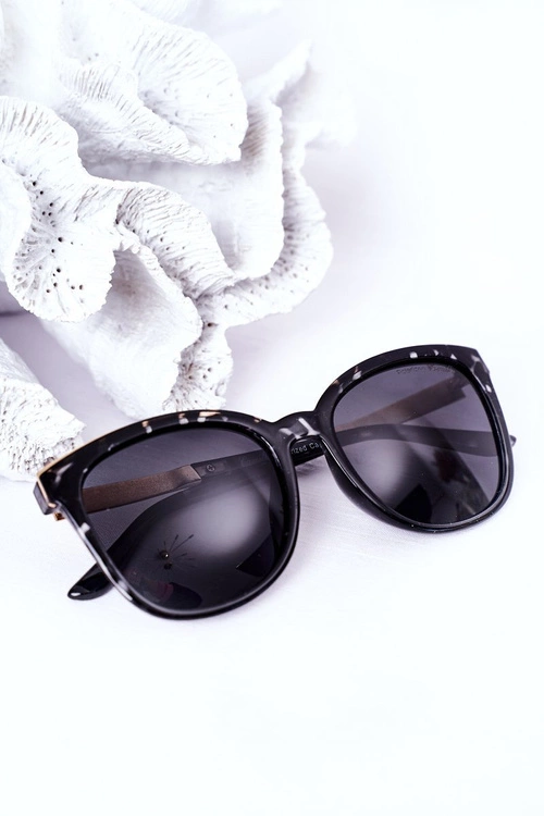 Okulary Przeciwsłoneczne Z Polaryzacją Marmurkowe Czarne