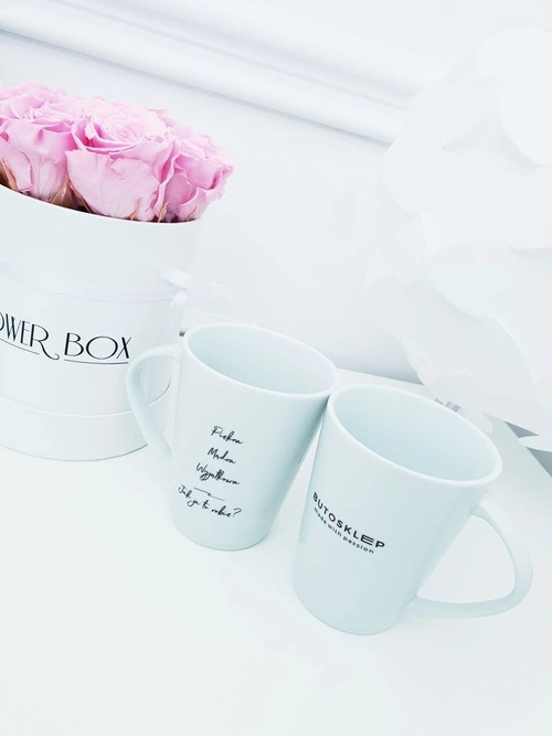 Kubek Ceramiczny 250ml Piękna, Mądra...