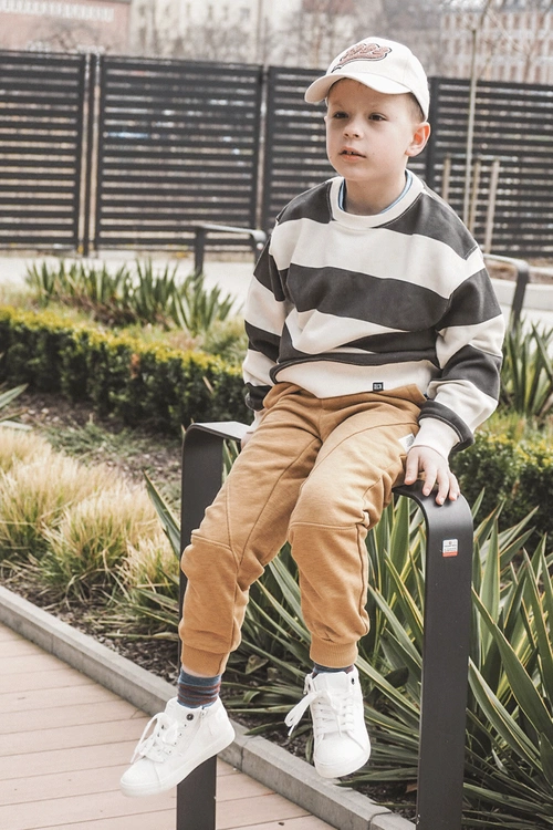 Dziecięce Klasyczne Wysokie Trampki Big Star LL374002 Białe