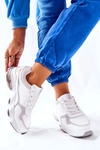 Sportowe Buty Damskie Memory Foam Big Star II274178 Białe
