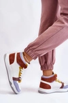 Wysokie Damskie Buty Sportowe Trampki Multikolor Rumour
