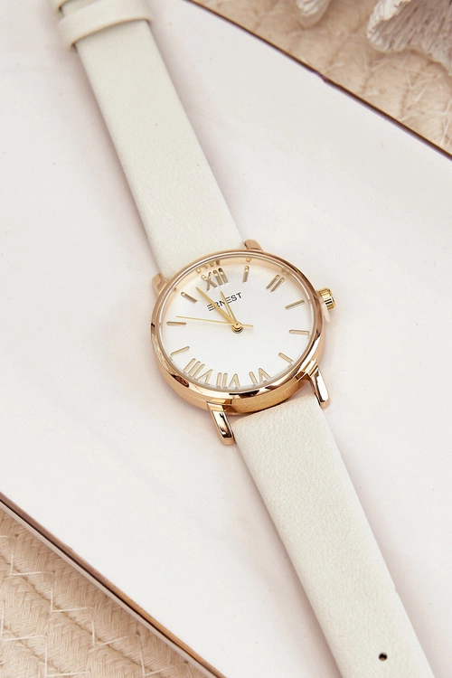 Damski Biały Zegarek Ernest E97316