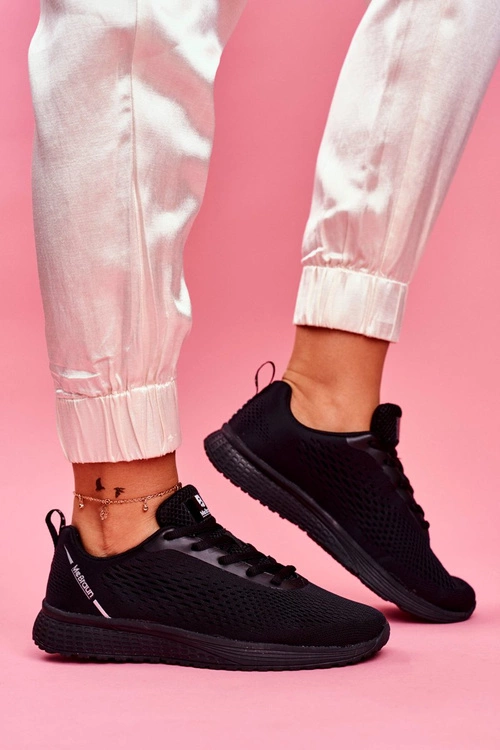 Damskie Sportowe Buty Comfort Foam Czarne Faster