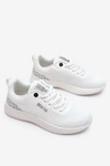 Damskie Siateczkowe Buty Sportowe Memory Foam System Big Star LL274664 Białe