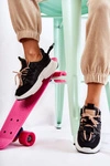 Sneakersy Sportowe Buty Damskie Czarne Someday
