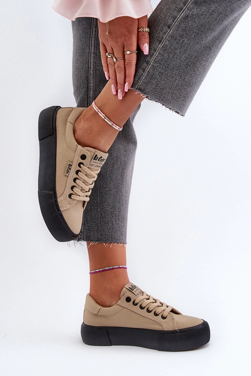 Trampki Damskie Lee Cooper LCW-24-31-2721 Beżowe