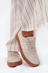 Sneakersy Damskie Big Star RR274806 Beżowe