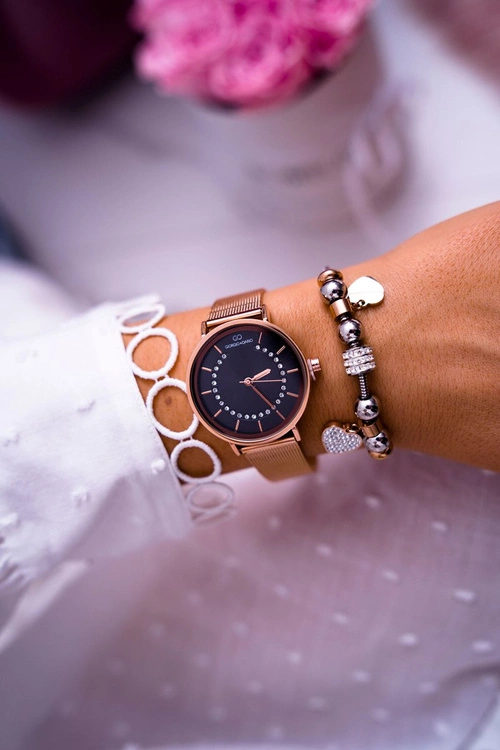 Damski Zegarek Giorgio & Dario Różowe Złoto Lonia