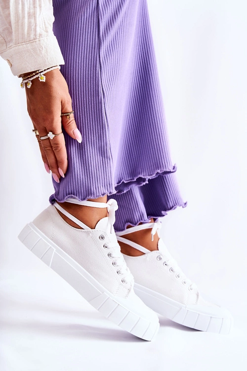 Wspieraj WOŚP Damskie Białe Trampki Comes