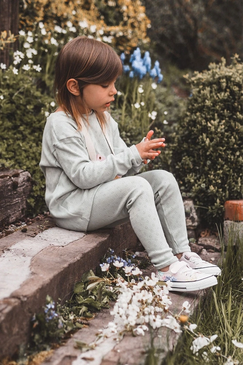 Dziecięce Trampki Materiałowe Print Różowe Buster