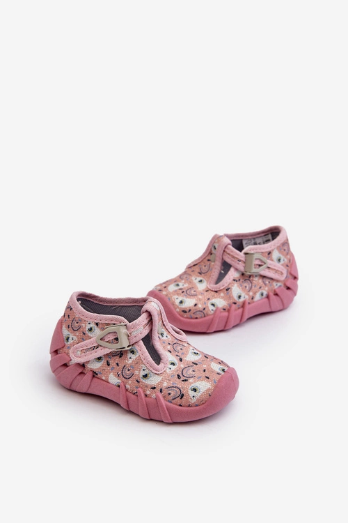 Wygodne Kapcie Dziecięce BEFADO 110N491 Różowe