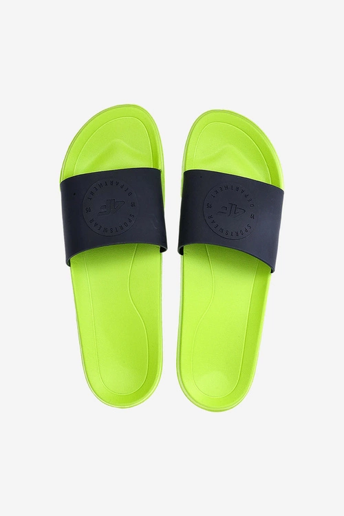 Męskie Klapki 4FMM00FFLIM047A-45S Zielone