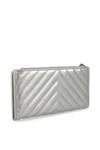 Portfel Damski MONNARI PUR0010-022 Pikowany Srebrny