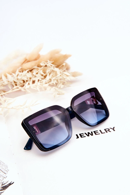 Modne Okulary Przeciwsłoneczne Prius V219 Czarno-Zielone