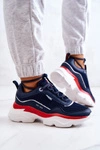 Damskie Buty Sportowe Big Star JJ274A117 Granatowe