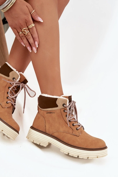 Ocieplane Trapery Damskie O'NEILL BENICIA WOMEN HIGH Camel