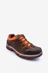 Niskie Męskie Buty Trekkingowe Brązowe Orlando