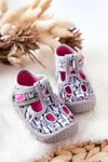 Buty Papcie Befado Kotki 533P019 Szare
