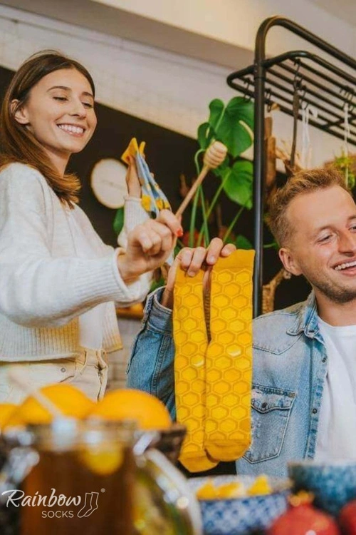 Skarpetki Rainbow Socks Miód W Słoiku 2 Pary