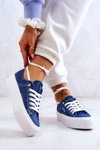 Damskie Tenisówki Lee Cooper LCW-22-31-0834L Niebieskie