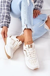 Sneakersy Na Koturnie Beżowe Weekend