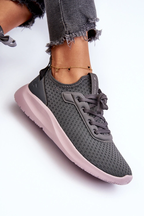 Buty Sportowe Sneakersy Damskie 4F 4FRSS24FLOWF055 Ciemnoszare