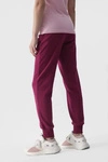 Damskie Spodnie Dresowe Joggery 4F 4FWMM00TTROF0945-51S Fioletowe