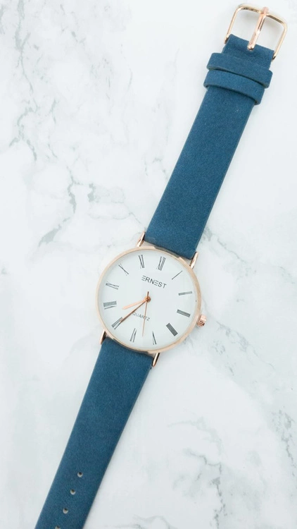 Damski Zegarek Ernest Feel Granatowy