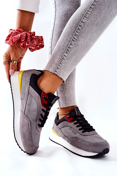 Buty Sportowe Memory Foam Big Star II274406 Szare