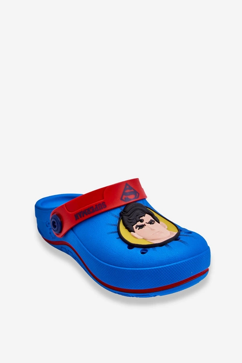 Dziecięce Kroksy Superman Grendene Kids JJ385004 Niebieskie