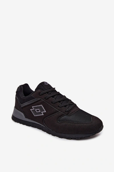 Sneakersy Męskie LOTTO 2401850U EPICAM Czarne