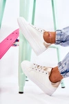 Damskie Buty Sportowe Białe Samanta
