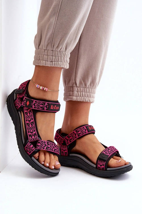 Damskie Sandały Lee Cooper LCW-24-34-2608 Fuksja