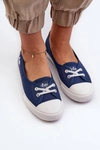 Damskie Trampki Tenisówki Lee Cooper LCW-23-31-1789L Granatowe