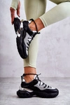 Damskie Buty Sportowe Memory Foam System Big Star KK274053 Czarno-Szare
