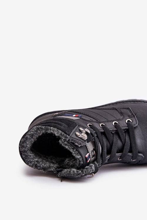 Ocieplane Trapery Męskie McBraun Czarne