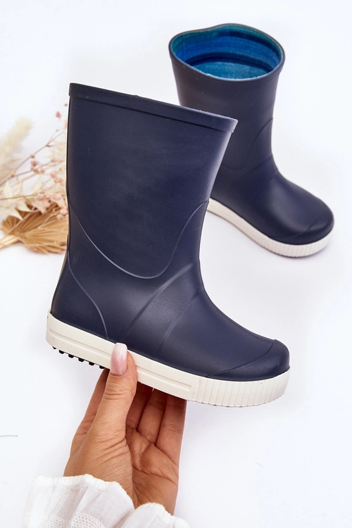 Dziecięce Kalosze Wave Gokids 979 Granatowe