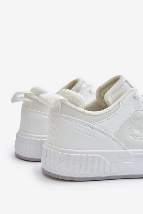 Sneakersy Męskie Z Eko Skóry Big Star OO174003 Białe