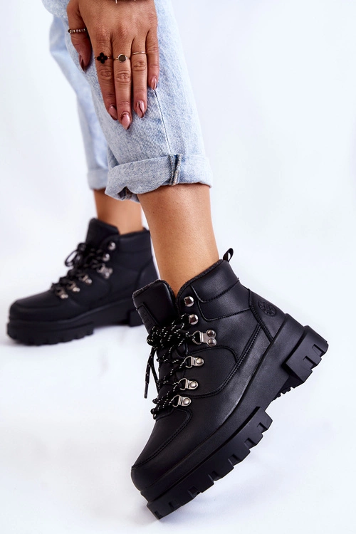 Damskie Buty Trekkingowe Lee Cooper LCJ-22-31-1435 Czarne