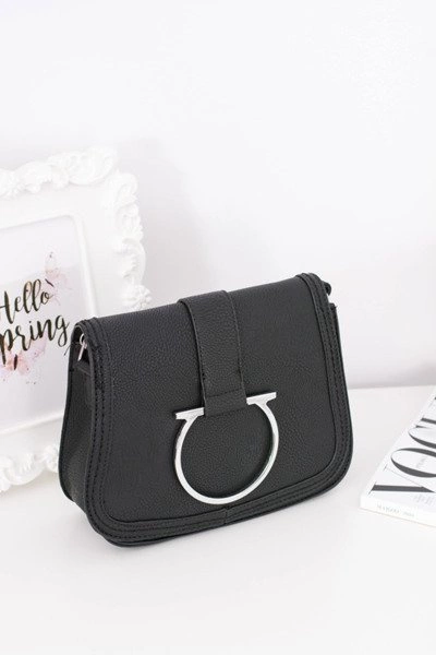 Damska Czarna Elegancka Listonoszka