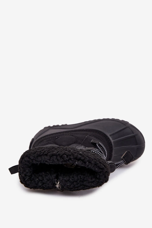 Ocieplane Śniegowce Dziecięce Na Zamek Big Star OO374073 Czarne