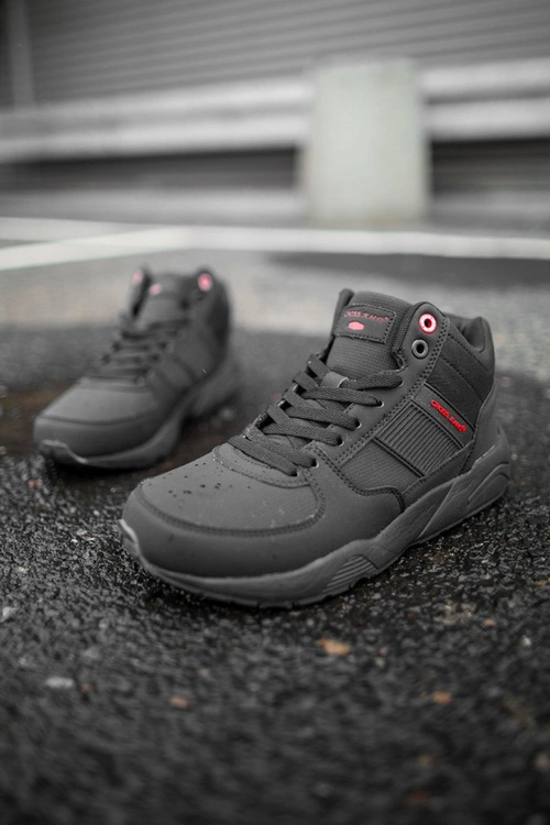 Męskie Buty Trekkingowe Cross Jeans Czarne EE1R4121C